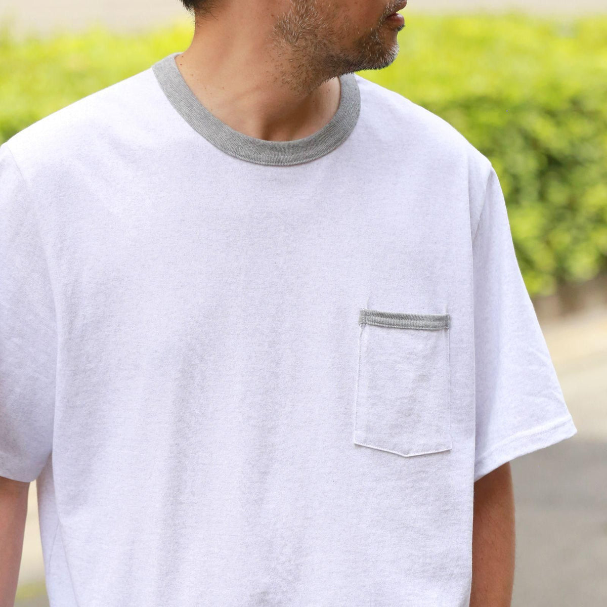 Unitee  White×Gray