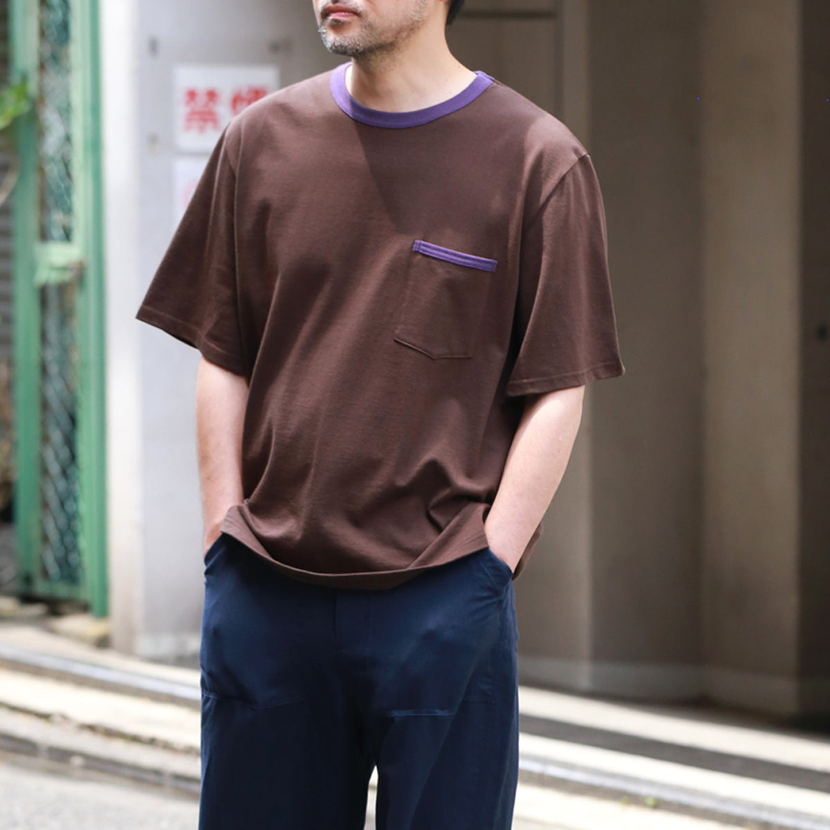Unitee  White×Gray