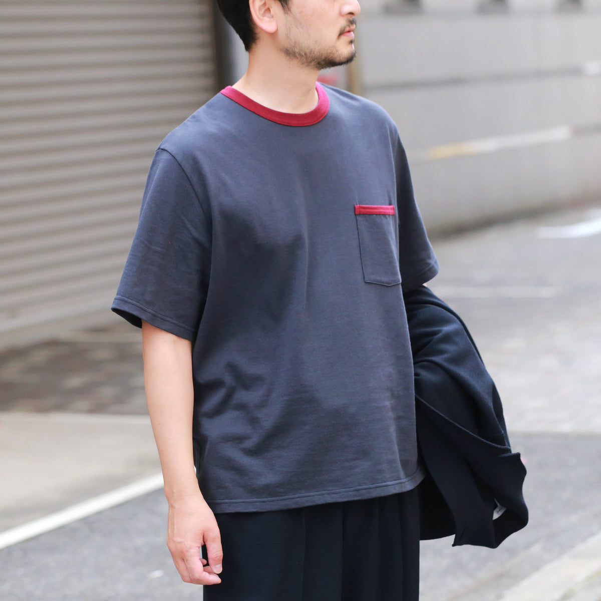 Unitee  White×Gray